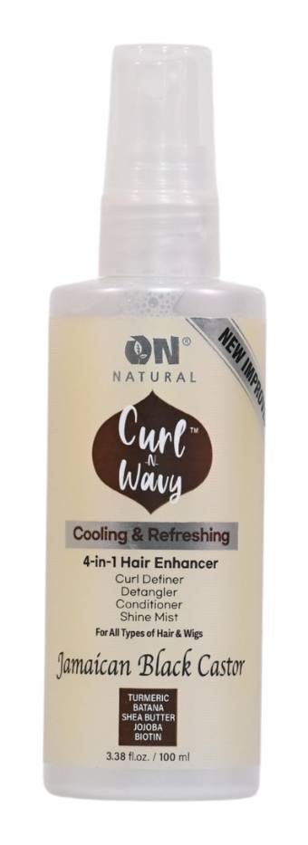 ON NAT CURL-N-WAVY 4IN1 HAIR E JBC 3.38 OZ