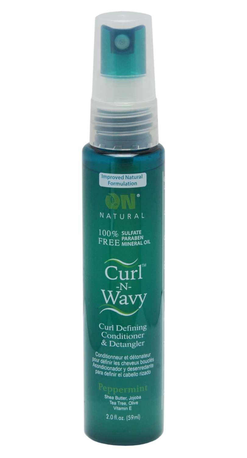 ON NAT CURL-N-WAVY PEPPERMINT DETANGLER