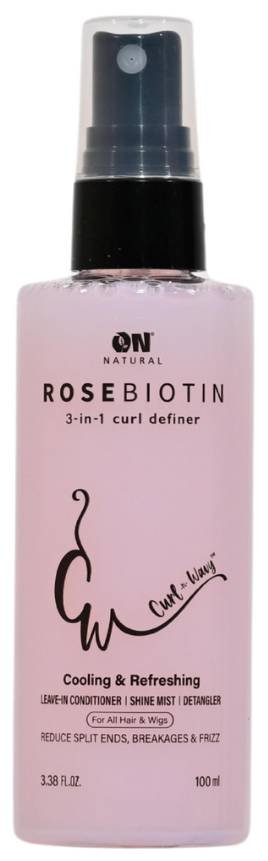 ON NAT CURL-N-WAVY ROSE BIOTIN 3.38 OZ
