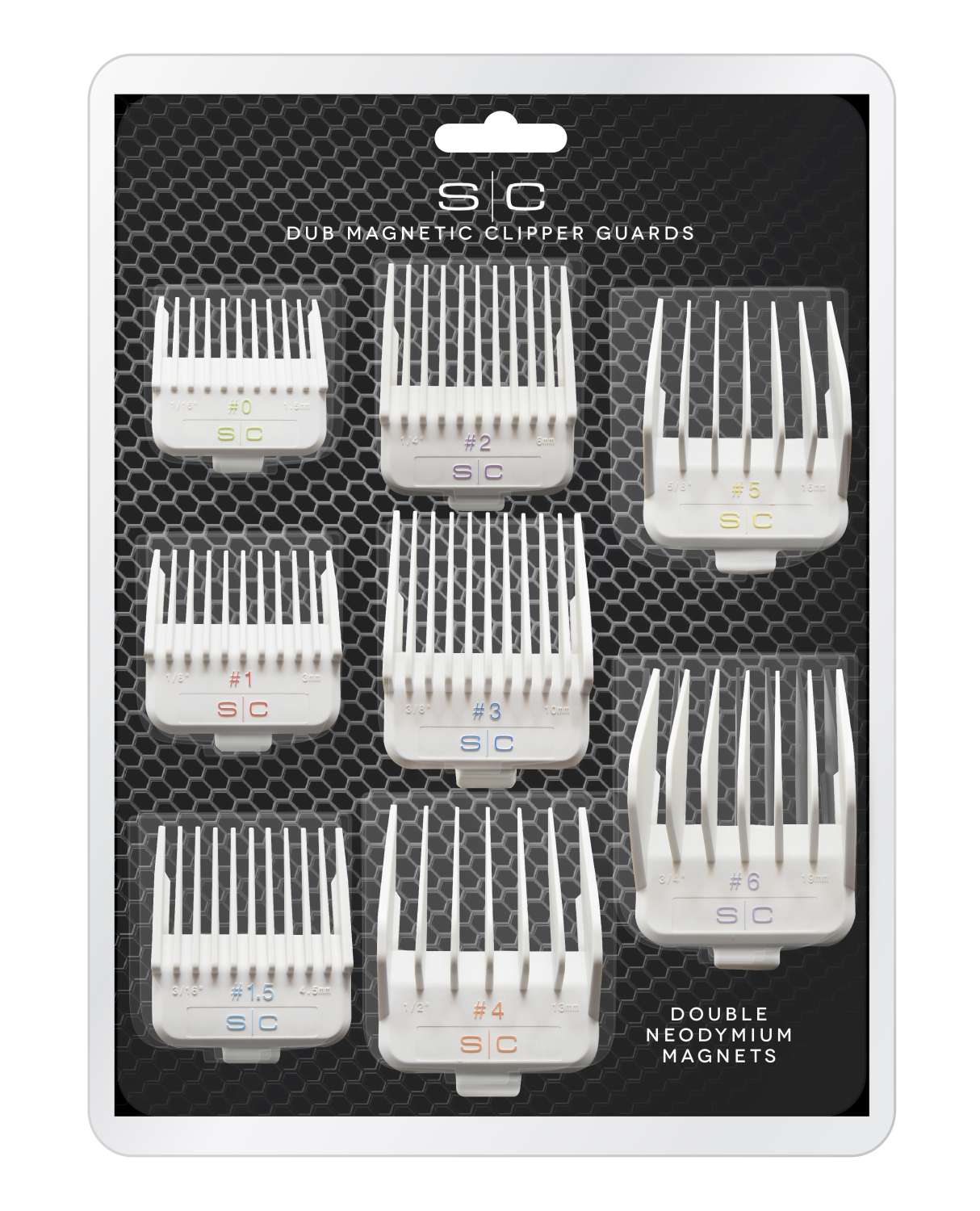 STYLECRAFT DOUBLE MAG CLIPPER GUARD WHT