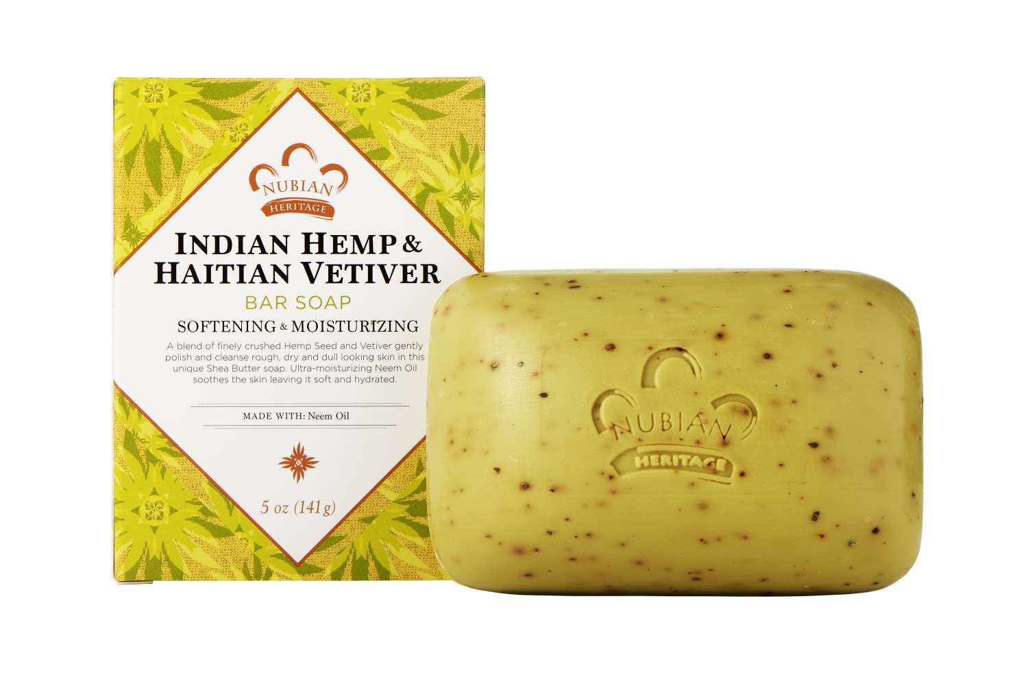 NUBIAN SOAP INDIAN HEMP/HAITIAN VETIVER