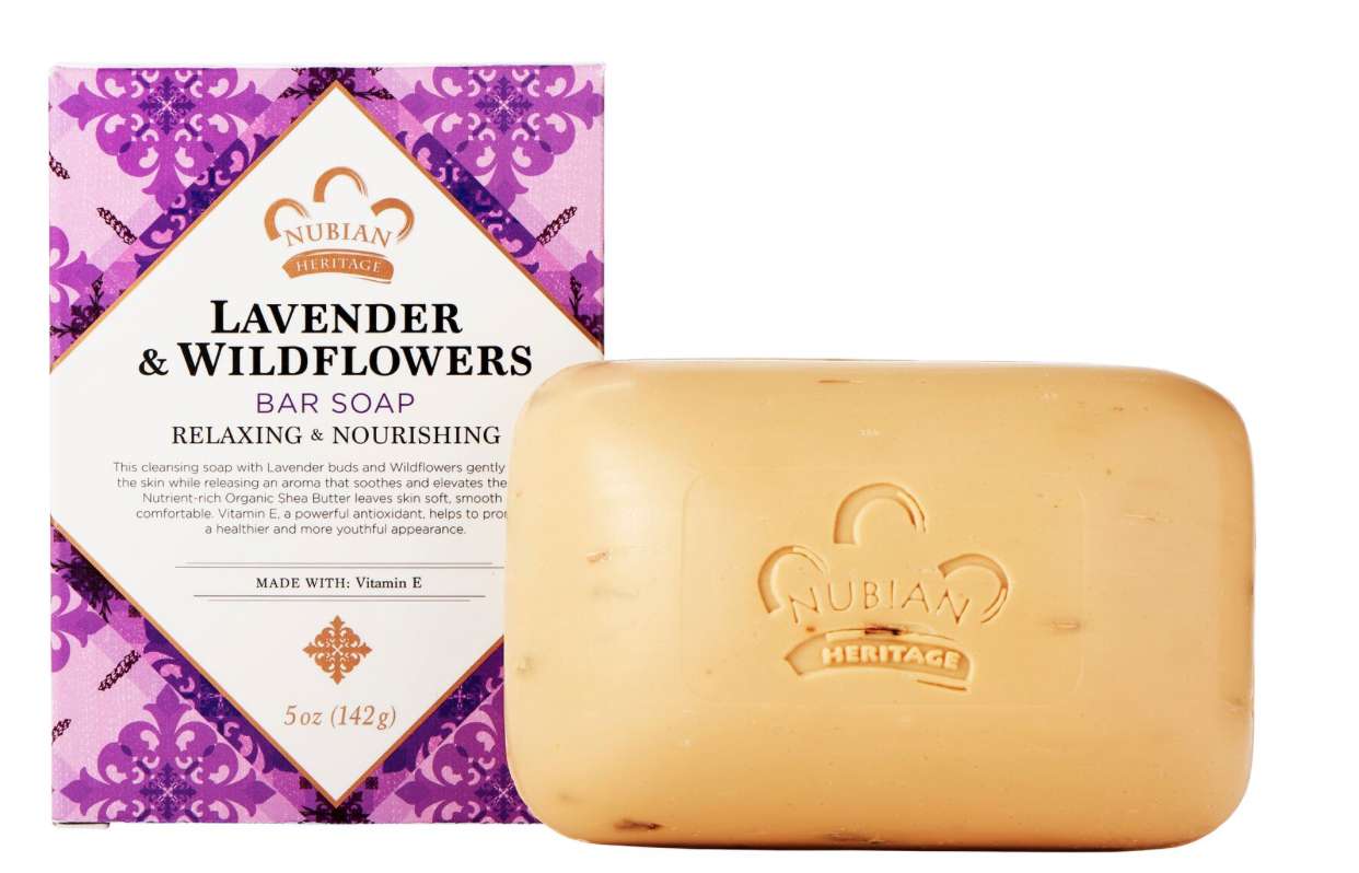 NUBIAN SOAP LAVENDER/WILD FLOWERS