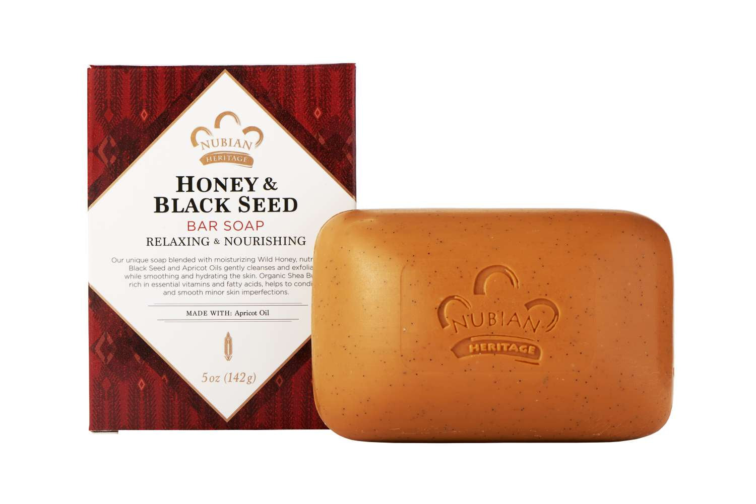NUBIAN SOAP HONEY/BLACK SEED
