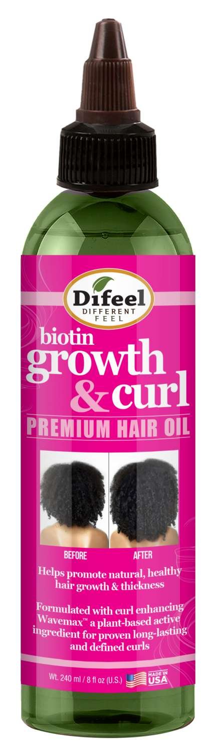 DIFEEL GROWTH & CURL BIOTIN PREM OIL 8 OZ