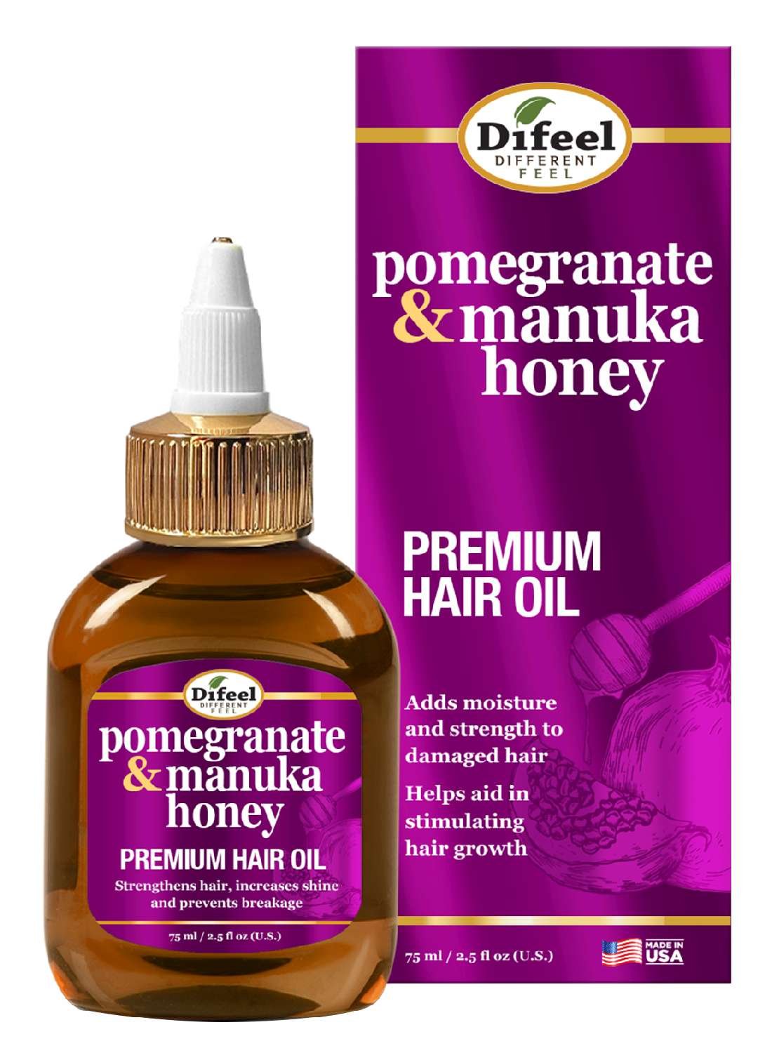 DIFEEL [BX] POMEGRANATE/MANUKA PREM OIL 2.5 OZ
