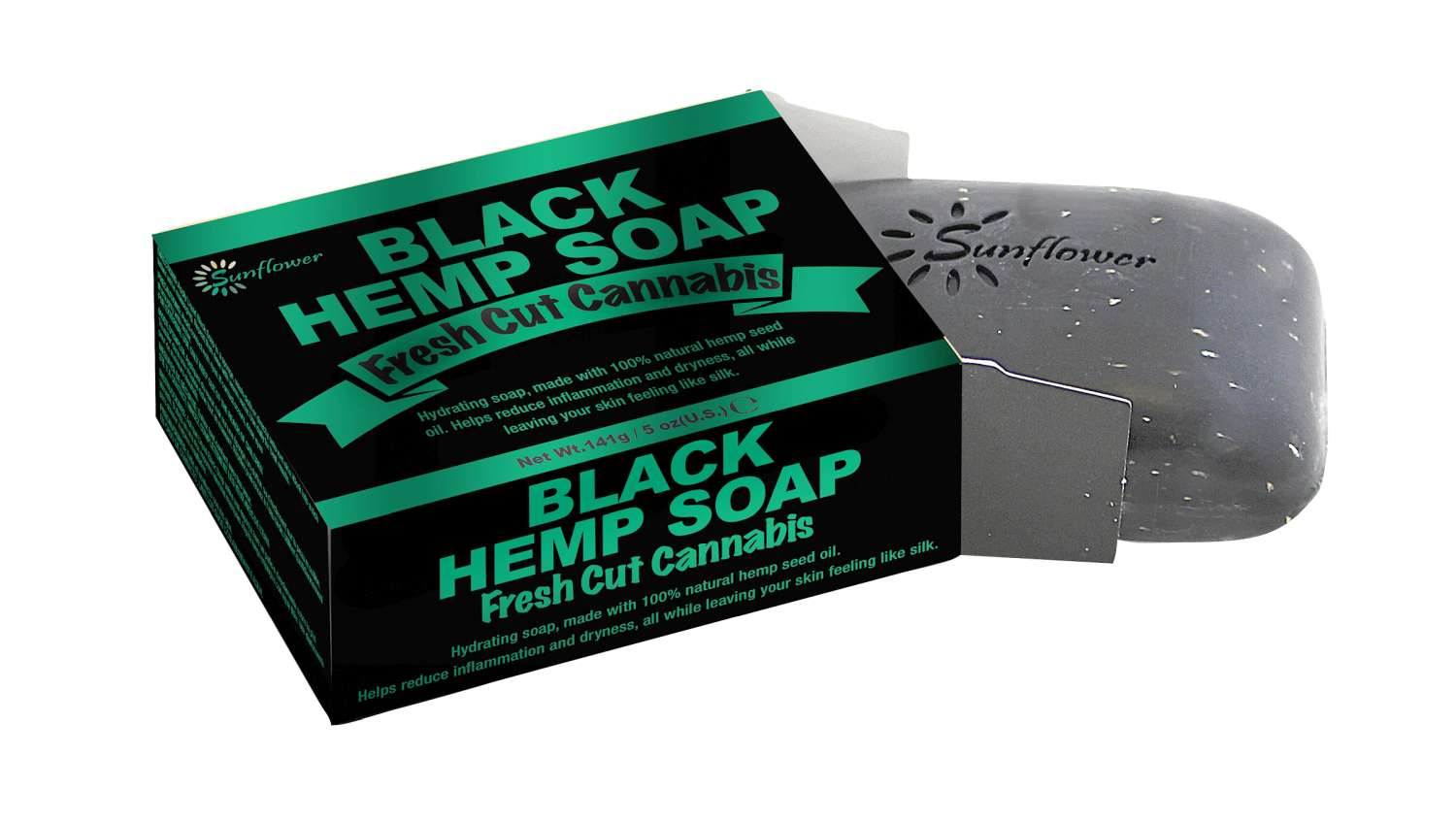S/F SOAP BLACK HEMP-FRESH CUT CANNABIS