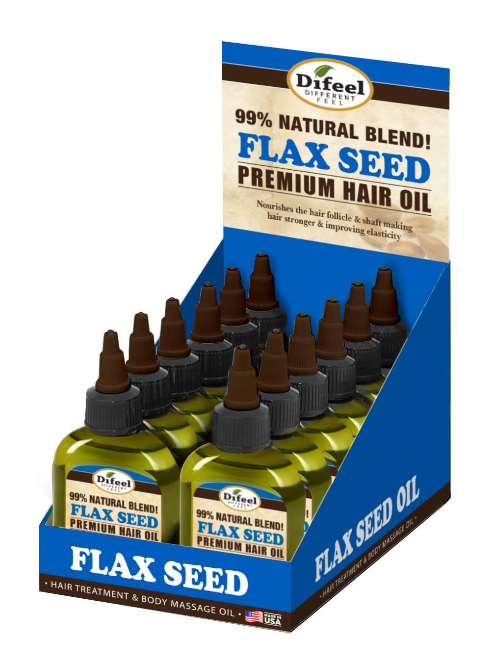 DIFEEL 12/DP PREM OIL FLAX SEED 2.5 OZ