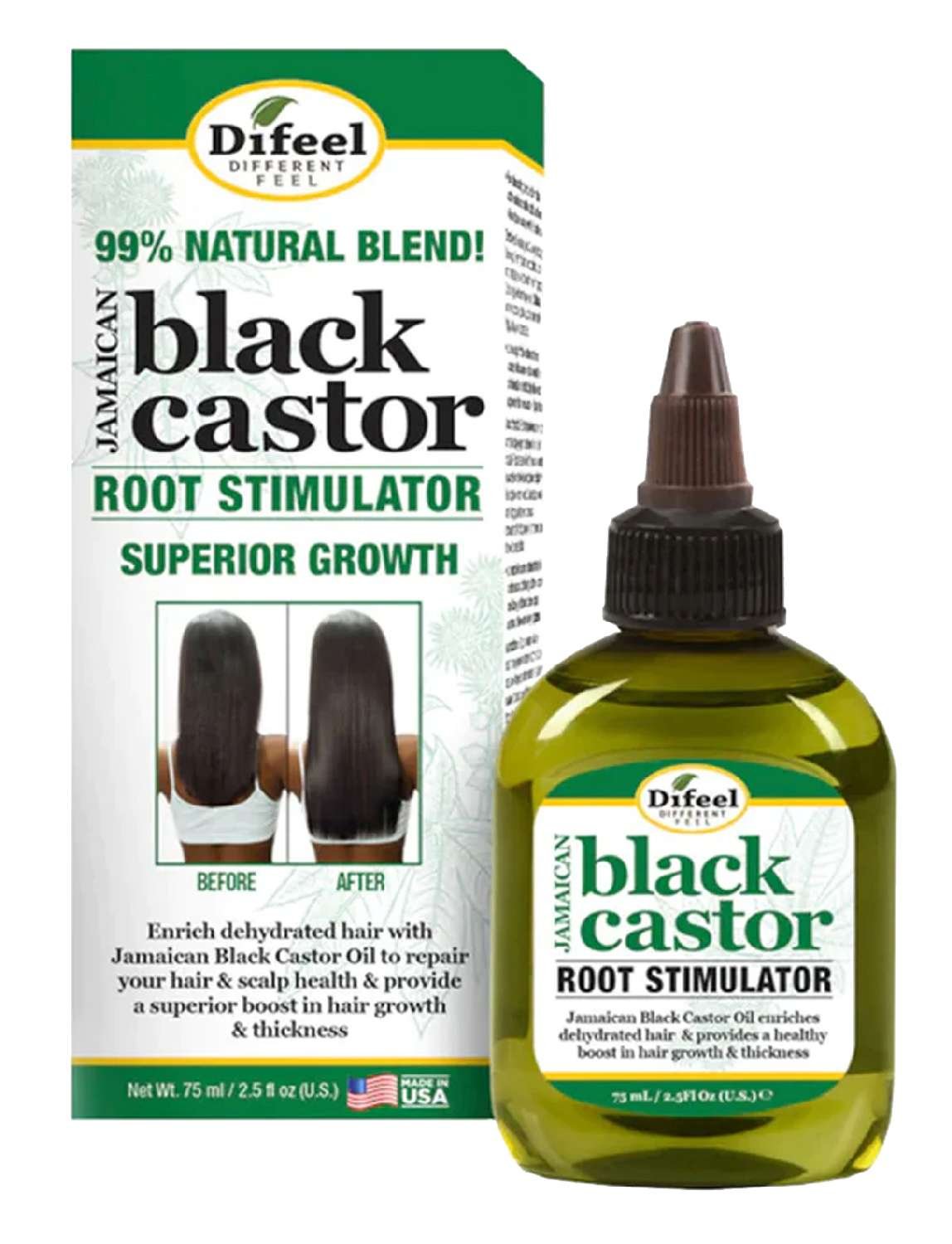 DIFEEL [BX] JBC PG GROWTH RT STML OIL 2.5 OZ