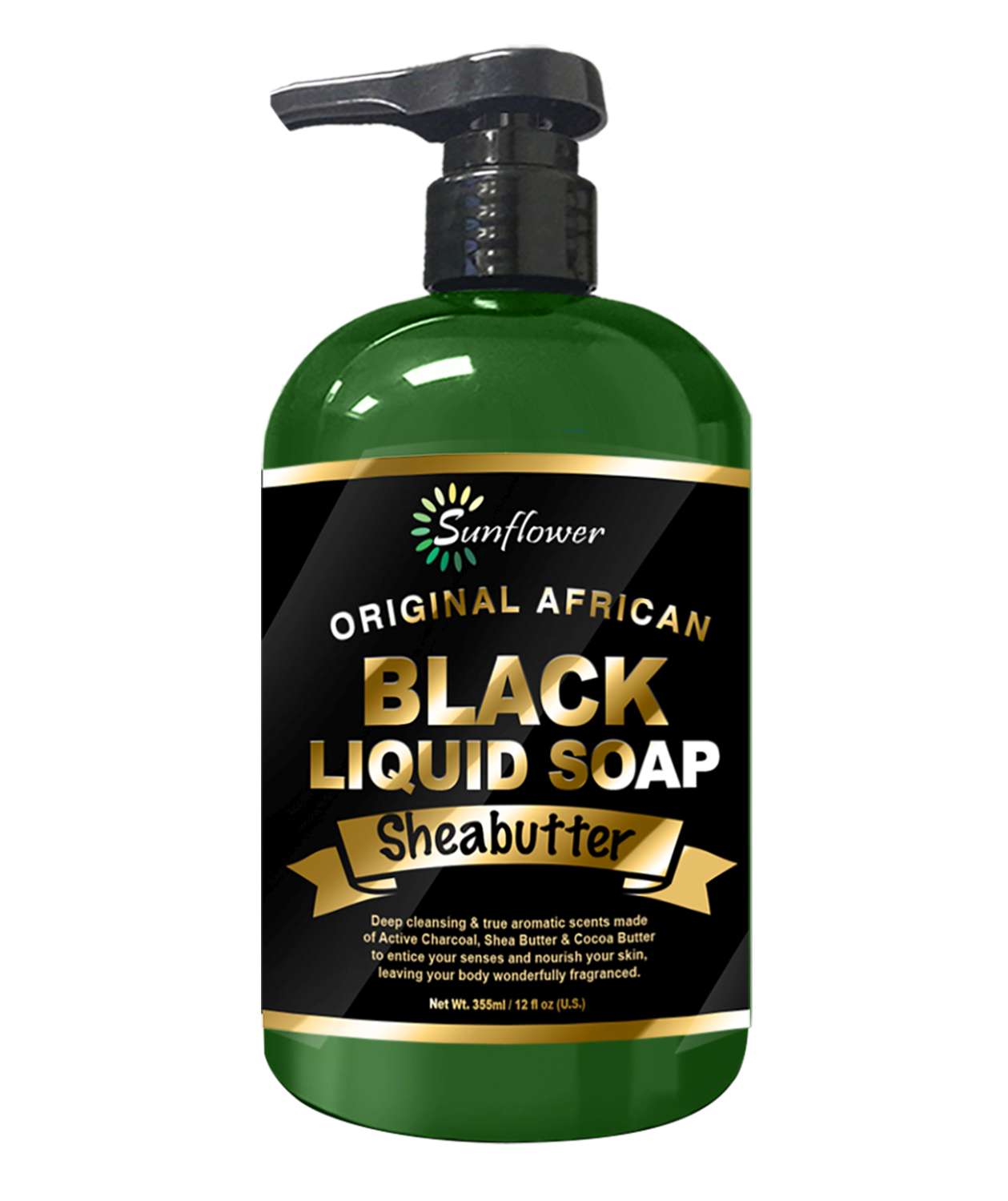 S/F SOAP BLACK LIQUID-SHEA BUTTER