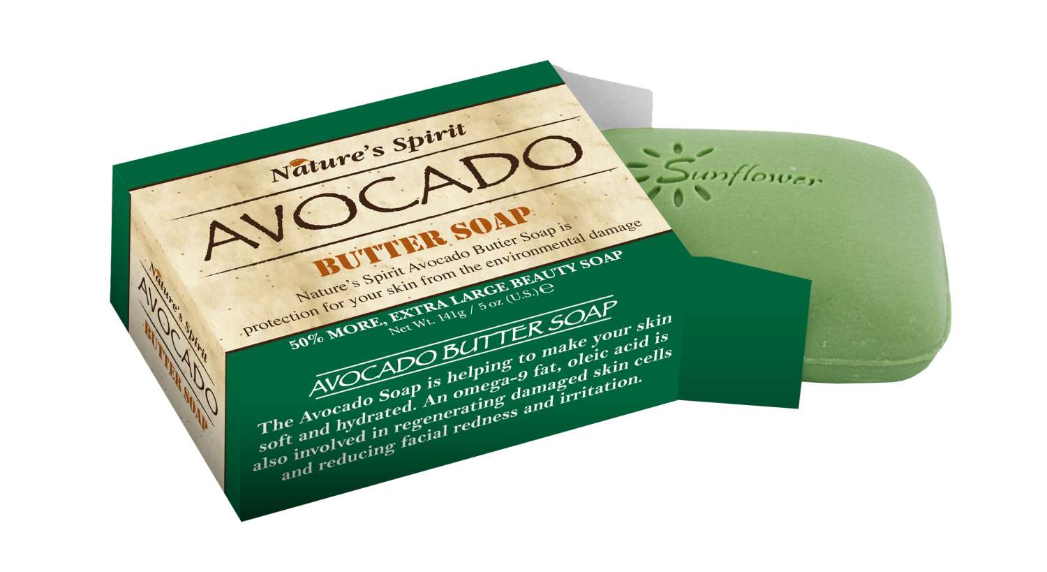 S/F SOAP NAT SPIRIT BUTTER-AVOCADO