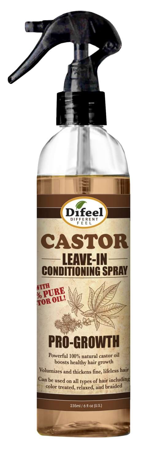 DIFEEL LEAVE-IN SPRAY CASTOR PG 6 OZ