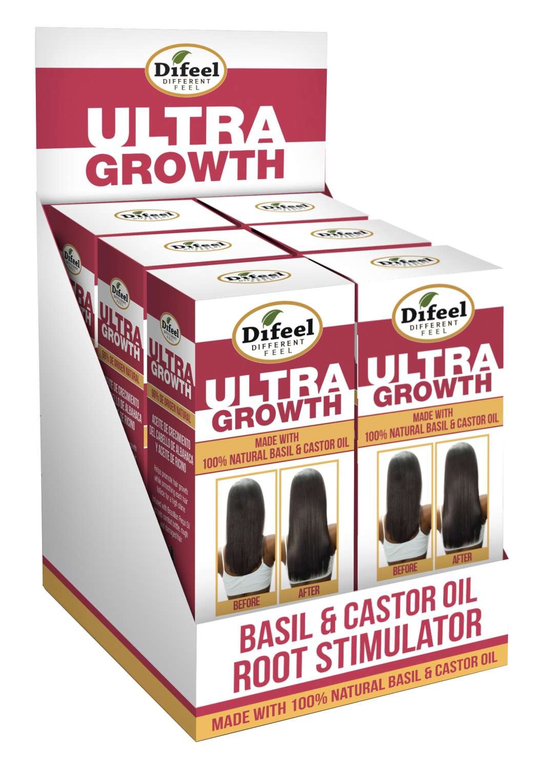 DIFEEL [BX] ULTRA GROWTH BASIL&CASTOR RT 2.5 OZ