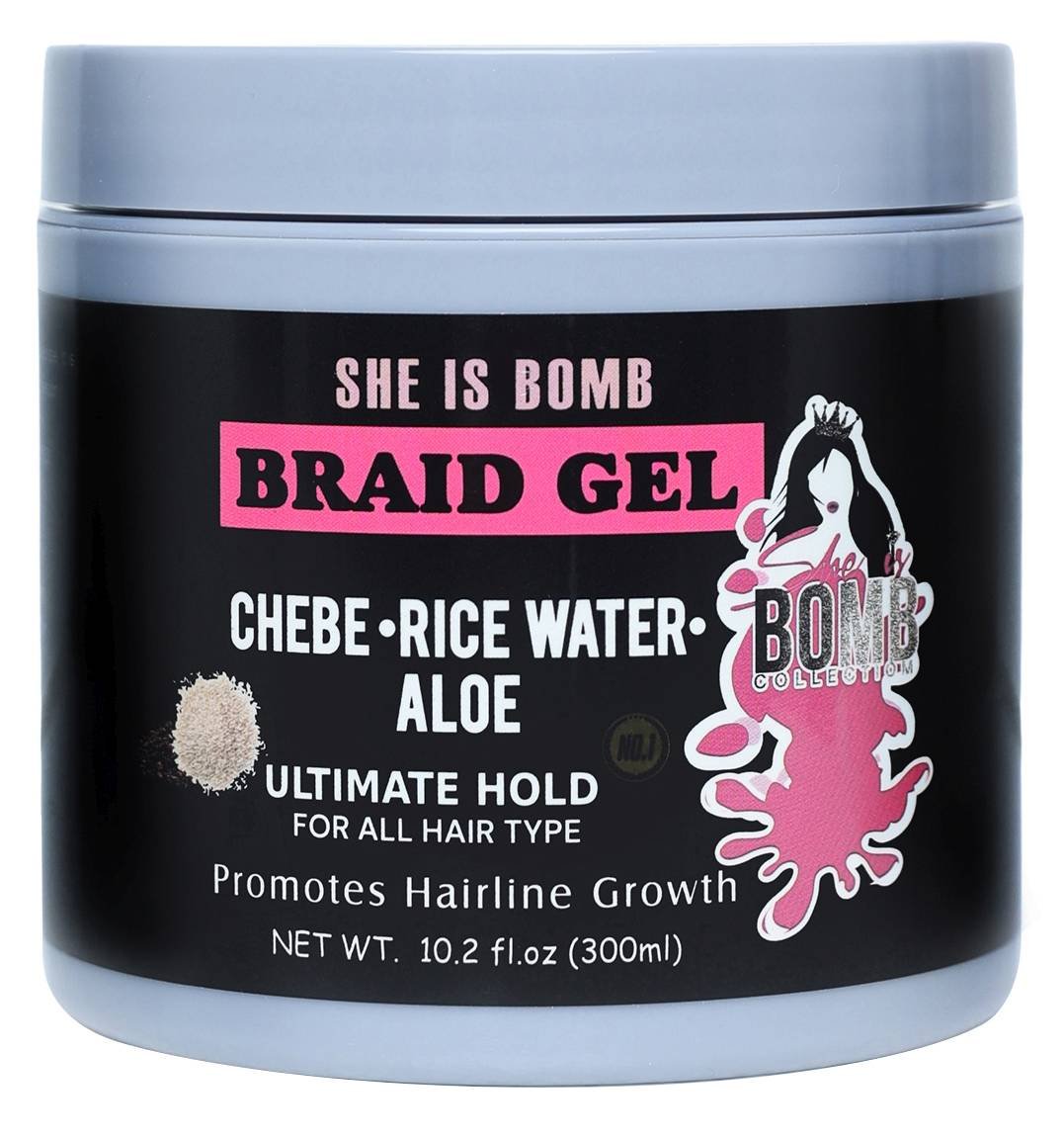 SHE IS BOMB BRAID GEL 10.2 OZ