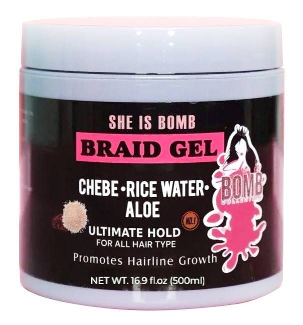 SHE IS BOMB BRAID GEL 16.9 OZ