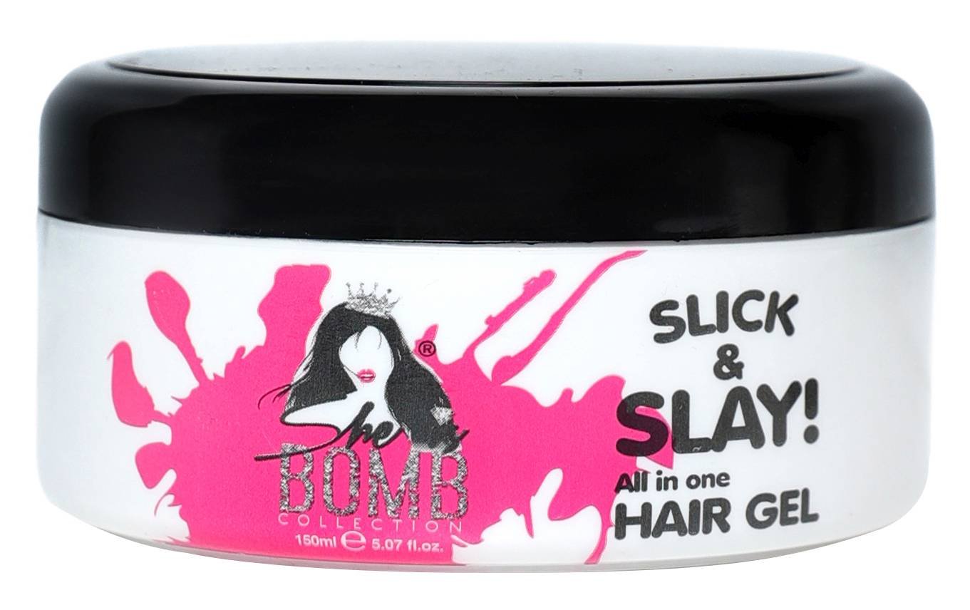 SHE IS BOMB SLICK & SLAY HAIR GEL 5.07 OZ