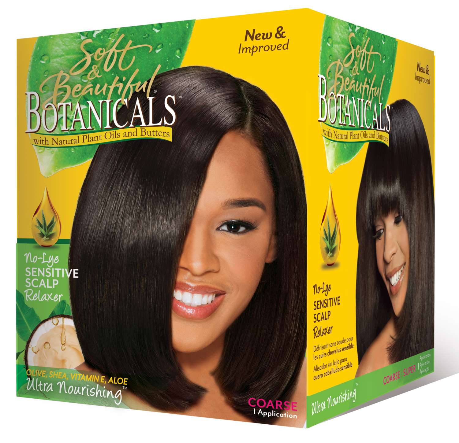 SNB BOTANICALS NO-LYE RELAXER [COARSE]