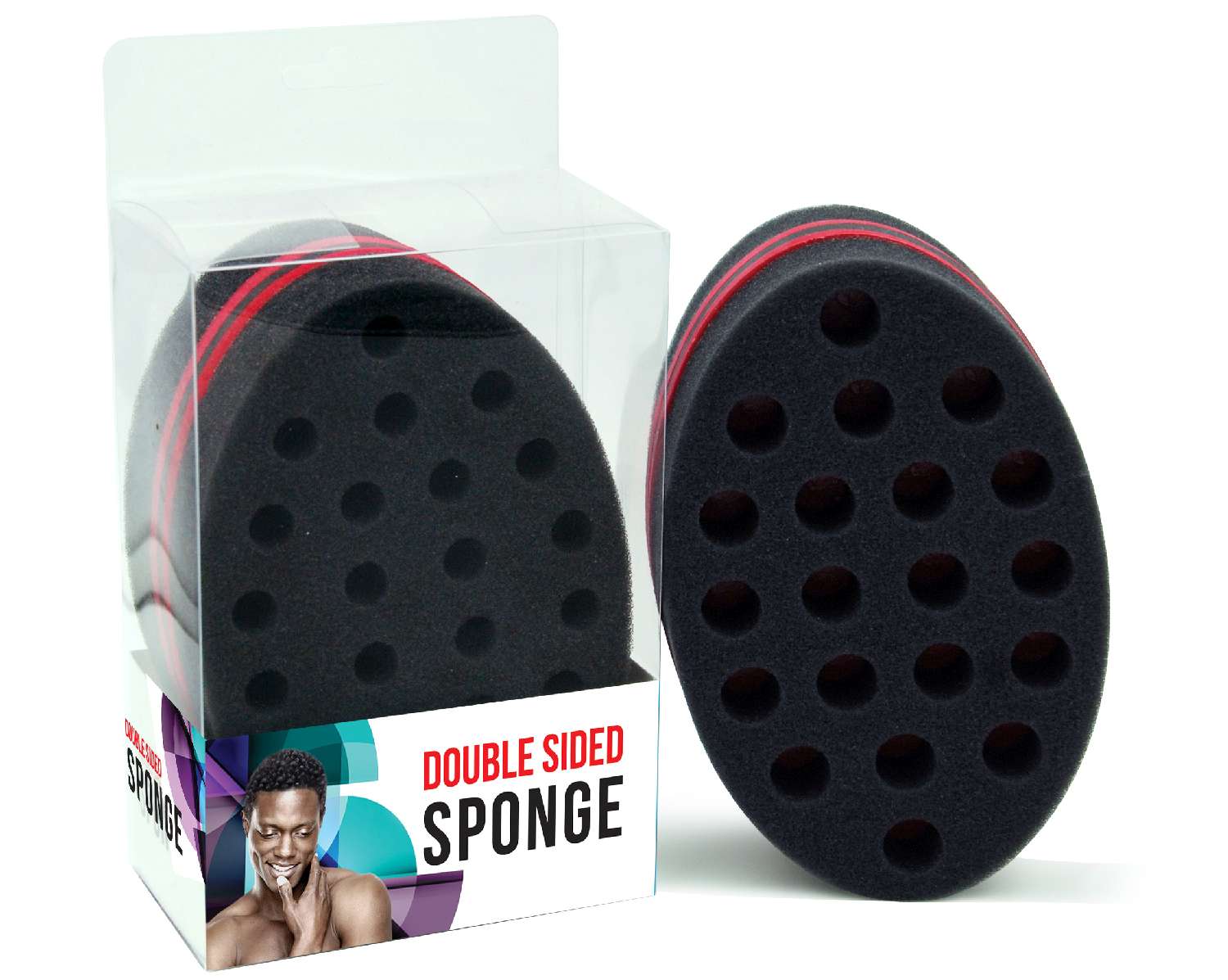 SPONGE BRUSH DOUBLE SIDE