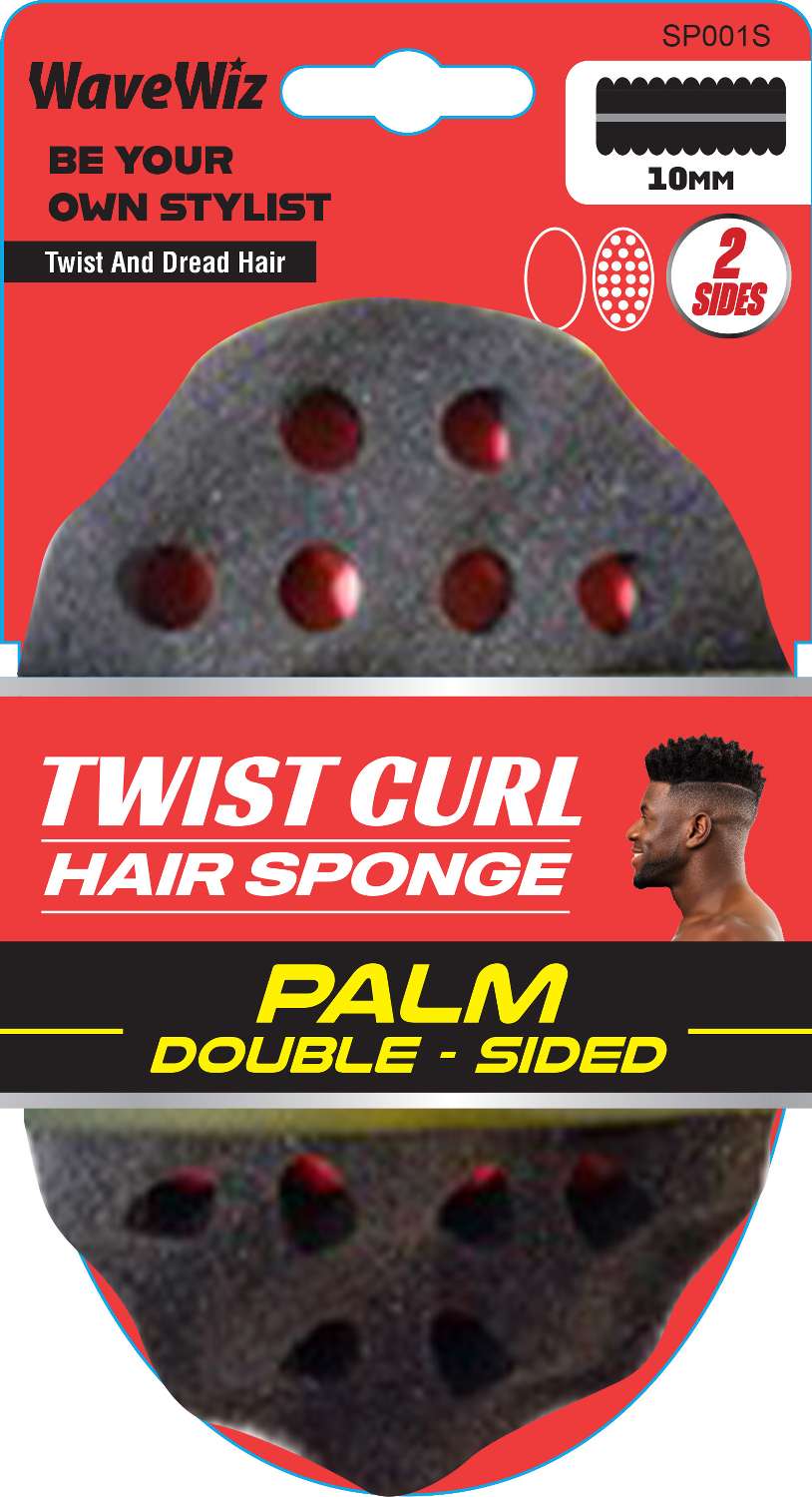 SPONGE BRUSH 2 SIDED 10MM / D WAVE