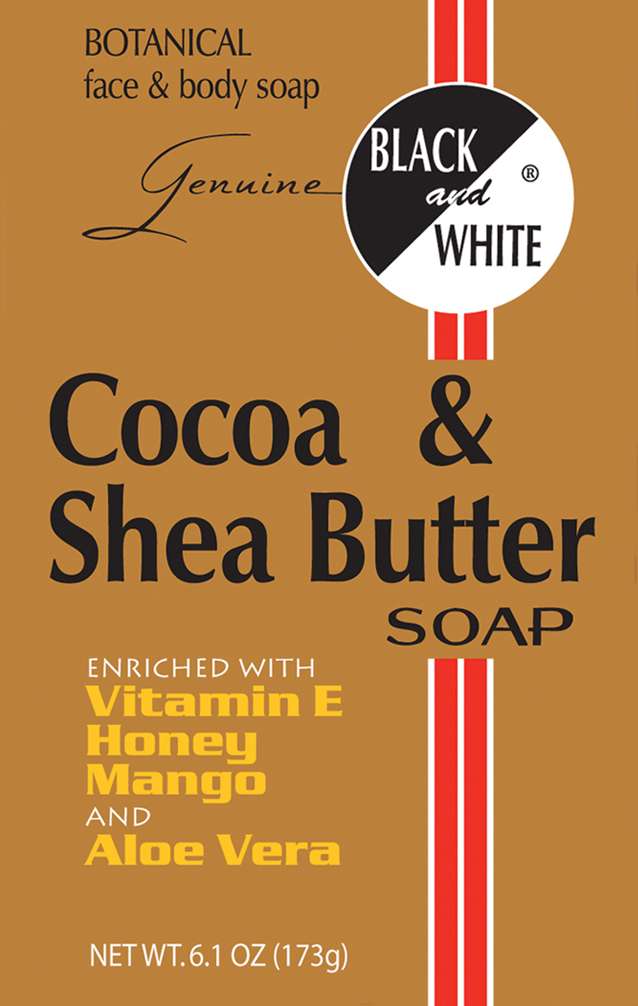 BLACK N WHITE SOAP [COCOA/SHEA]