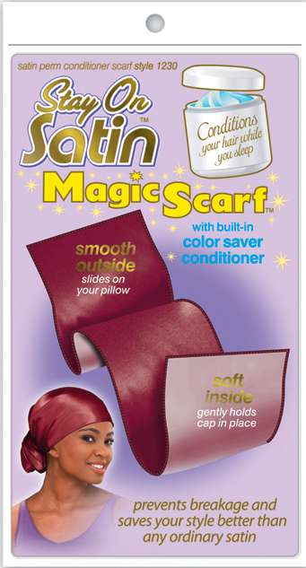 CRISTINA MGC/SCARF SATIN PERM