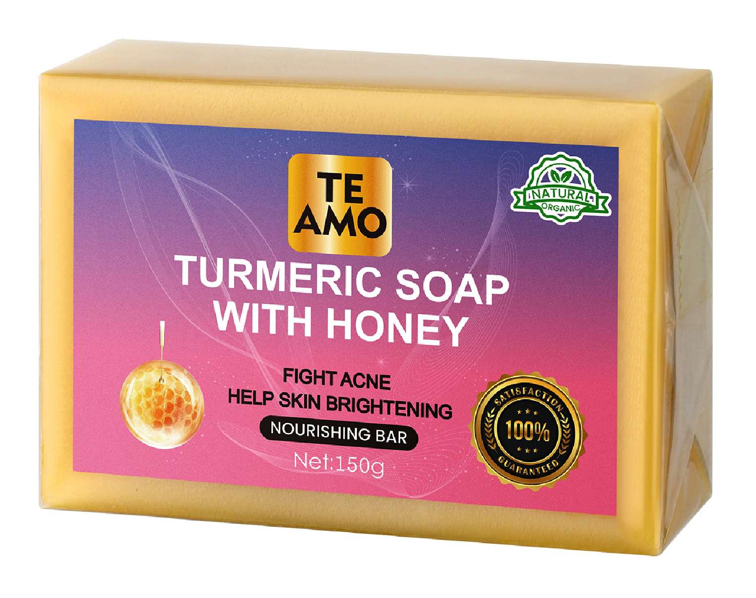 TE AMO TURMERIC SOAP WITH HONEY