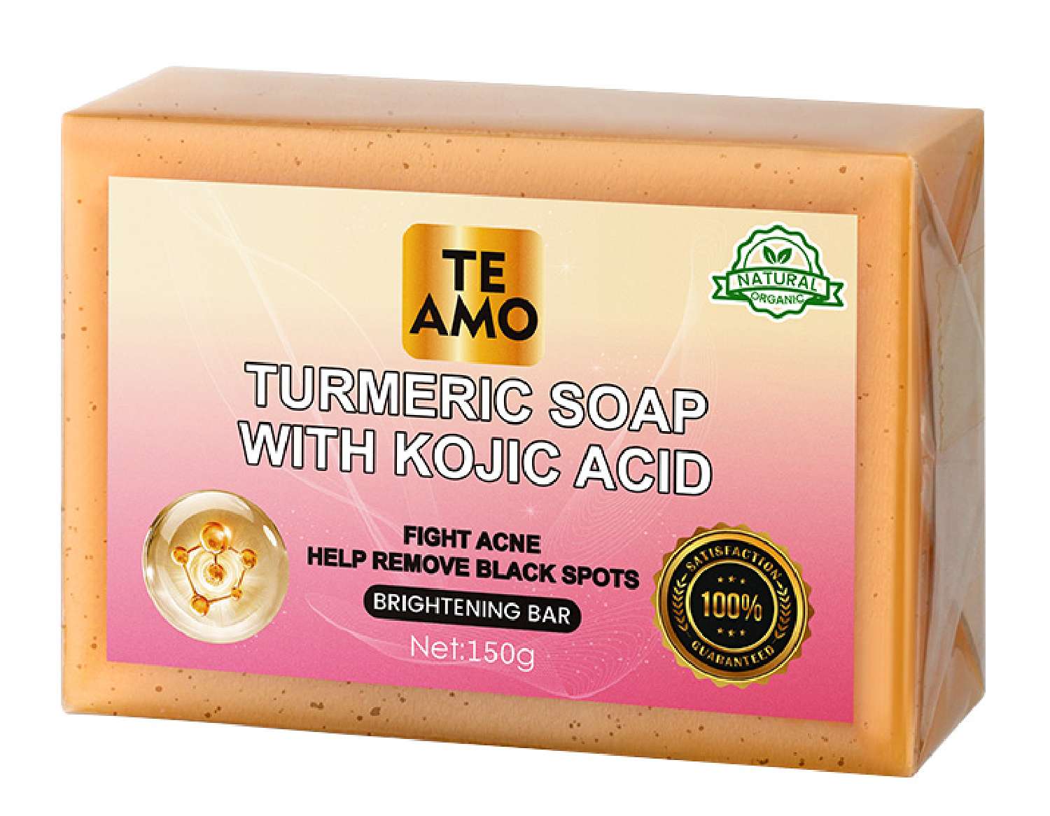 TE AMO TURMERIC SOAP WITH KOJIC