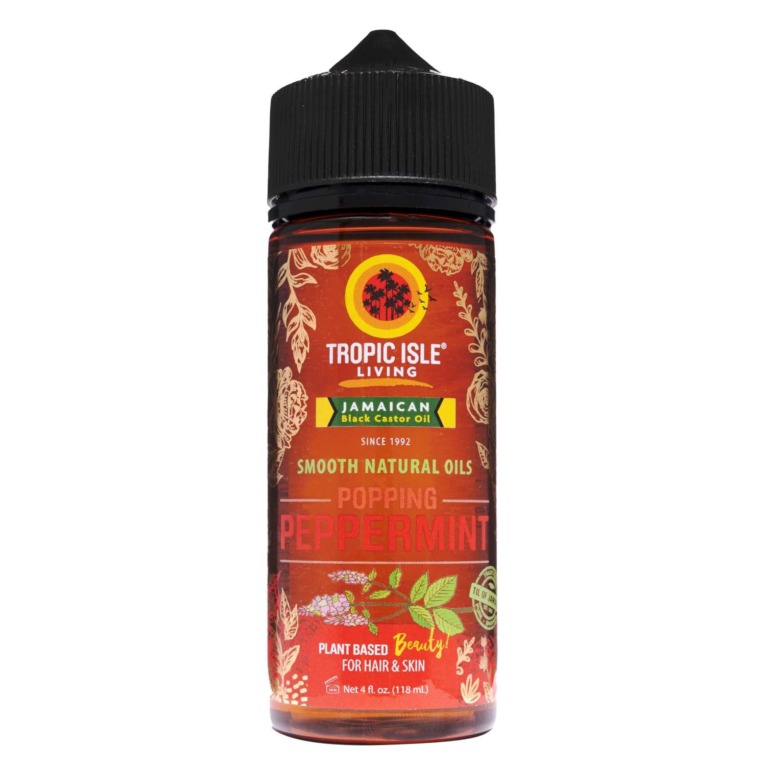 TROPIC SM NAT OIL POPPING PEPPERMIN 4/DP
