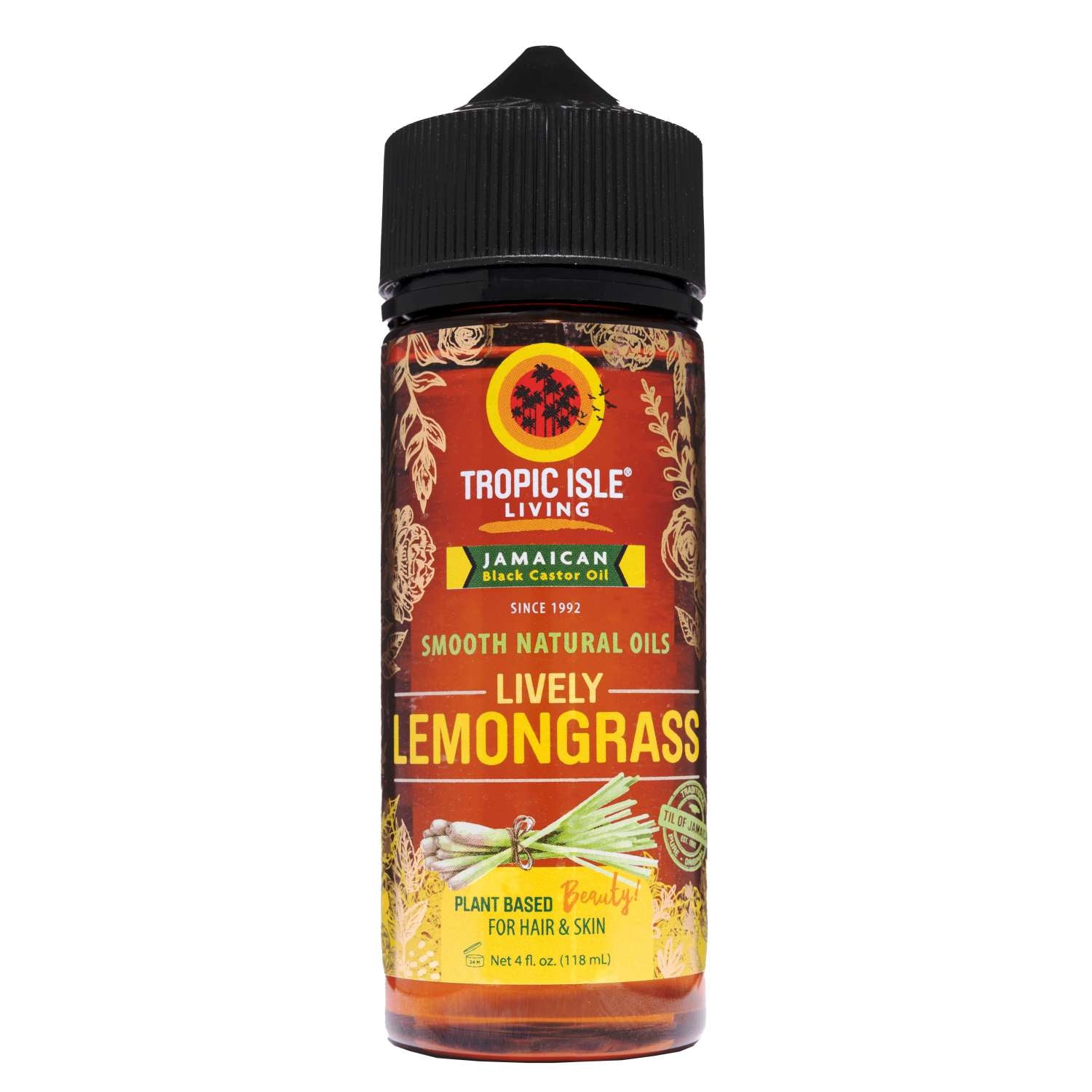 TROPIC SM NAT OIL LIVELY LEMONGRASS 4/DP