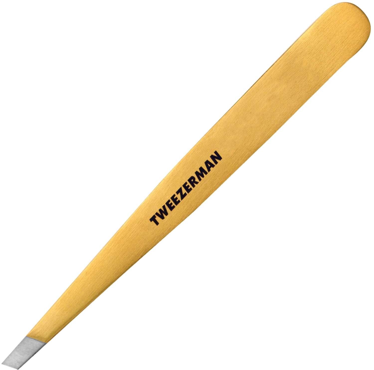 TWEEZERMAN TWEEZER KHAKI GOLD