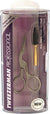 TWEEZERMAN BROW SCISSORS/BRUSH