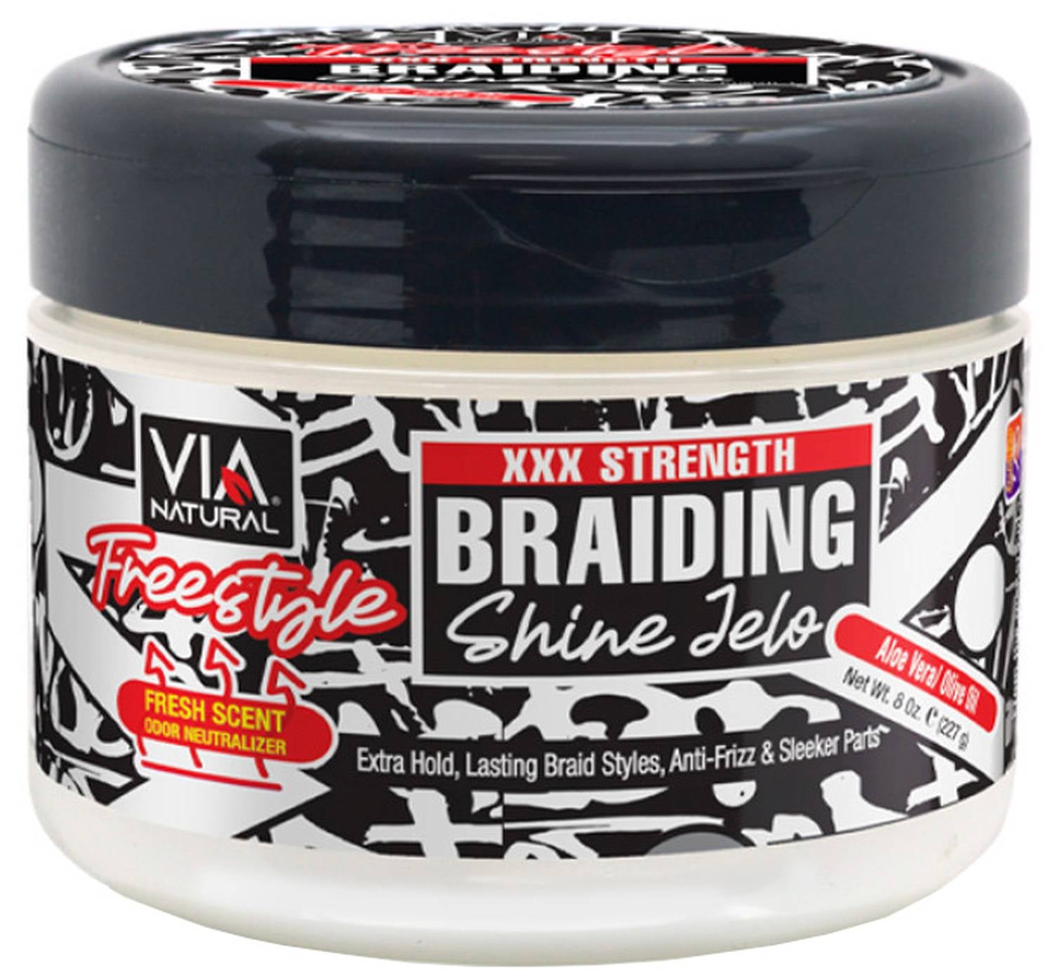 VIA FREE STYLE BRAID BRAIDING SHINE JELO