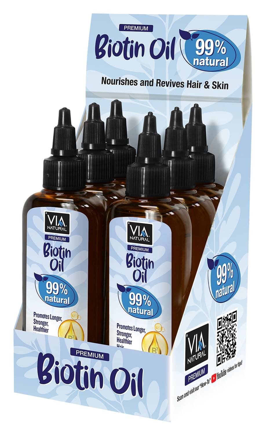 VIA NAT PREMIUM OIL BIOTIN 3.5OZ