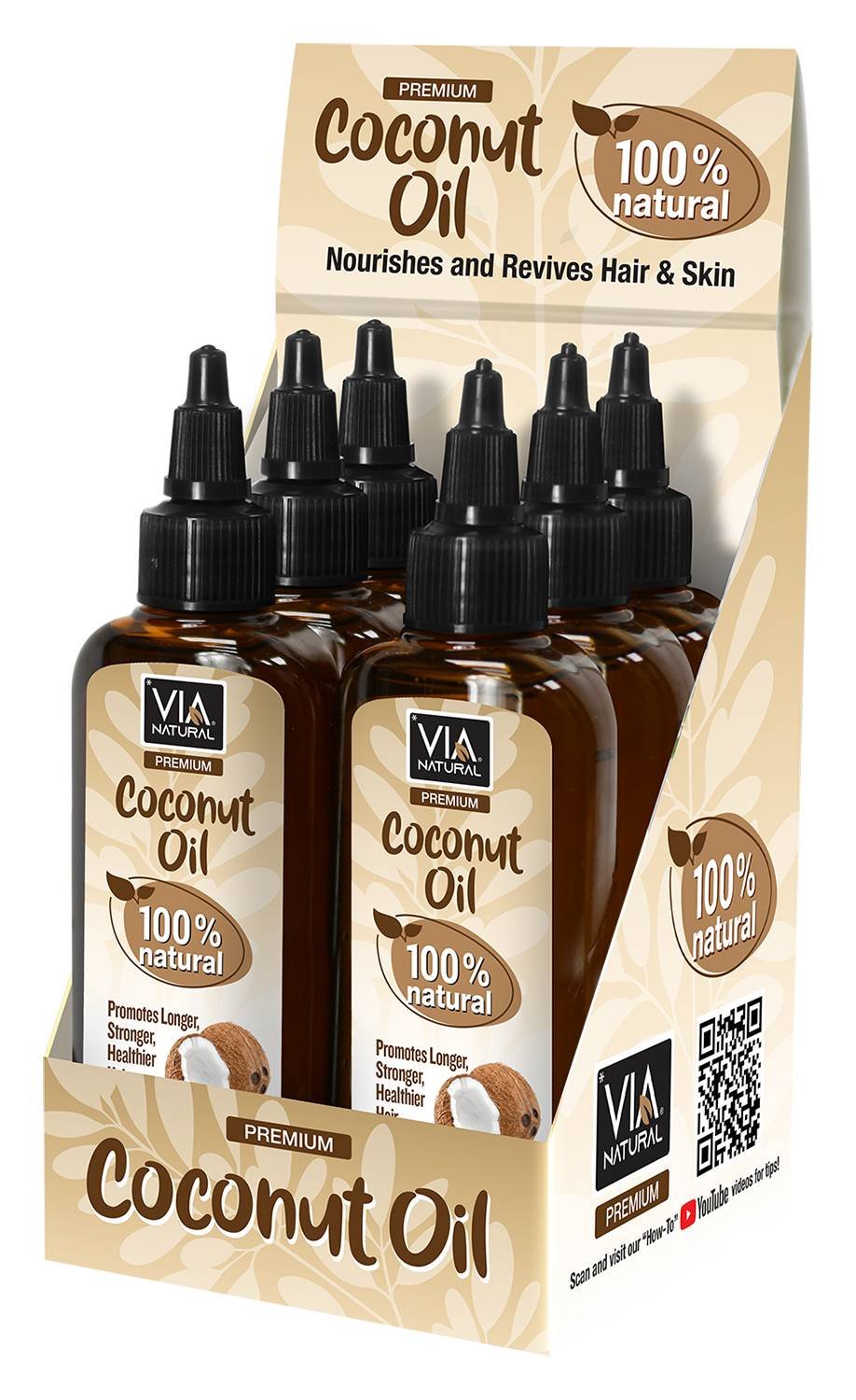 VIA NAT PREMIUM OIL COCONUT 3.5OZ
