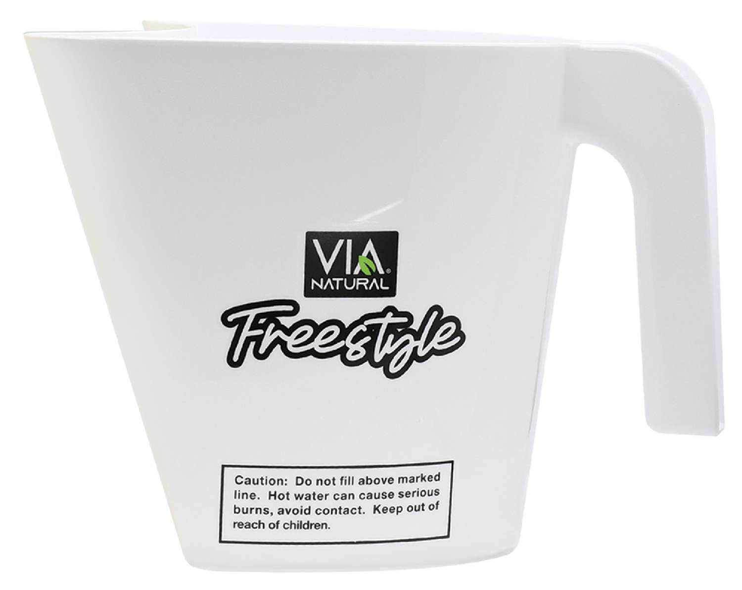 VIA NAT FREESTYLE BRAID DIPPER JAR WHITE