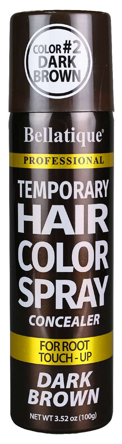 BELLATIQUE COLOR SPRAY [D/BROWN] 12/DP