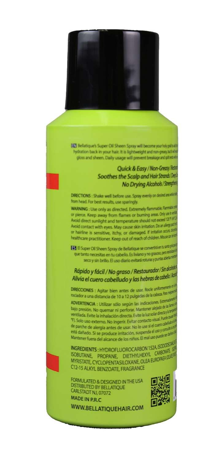 Ingredient List - Left / Top