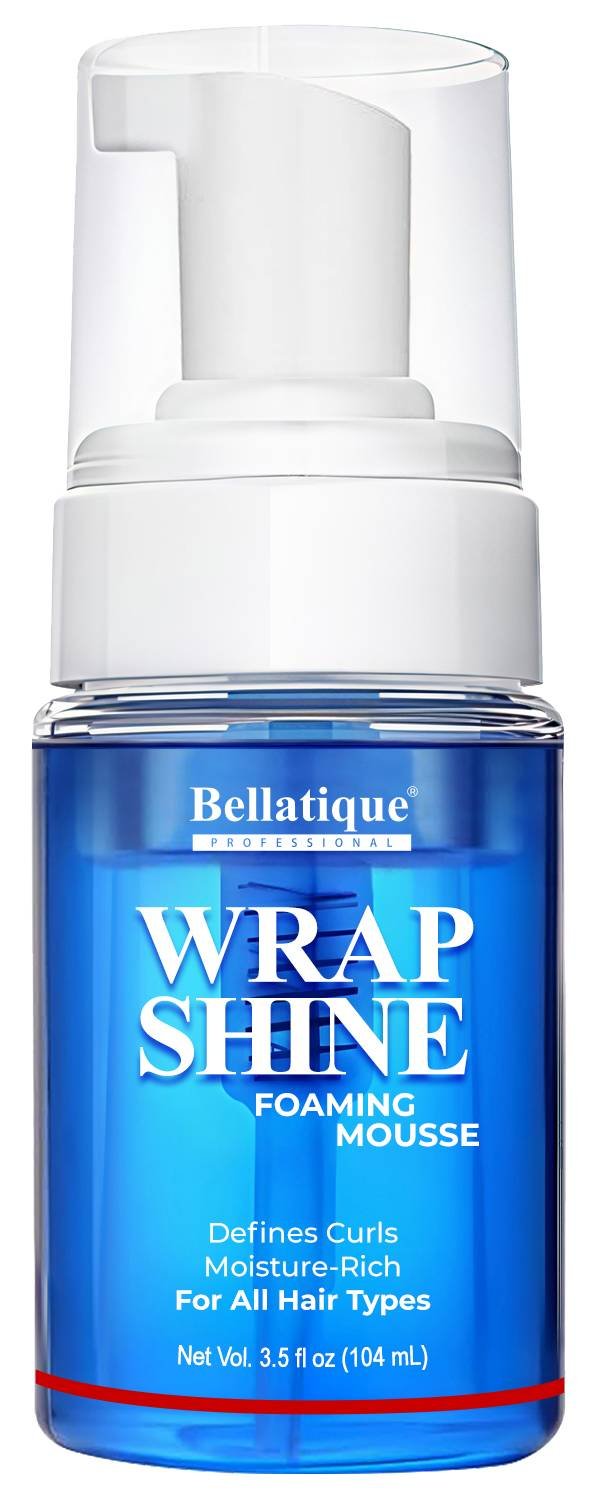BELLATIQUE WRAP SHINE FOAMING MOUSSE 3.5 OZ