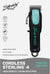 WAHL STERLING CLIPPER STERLING4 BLK/AQUA