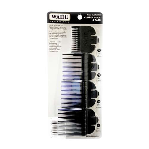 WAHL ATT COMB PLASTIC #1-4