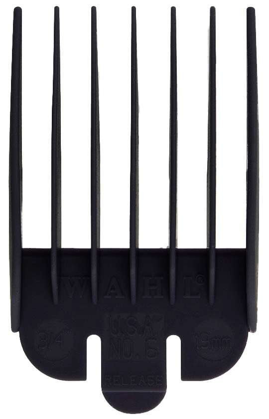 WAHL ATT COMB PLASTIC #6