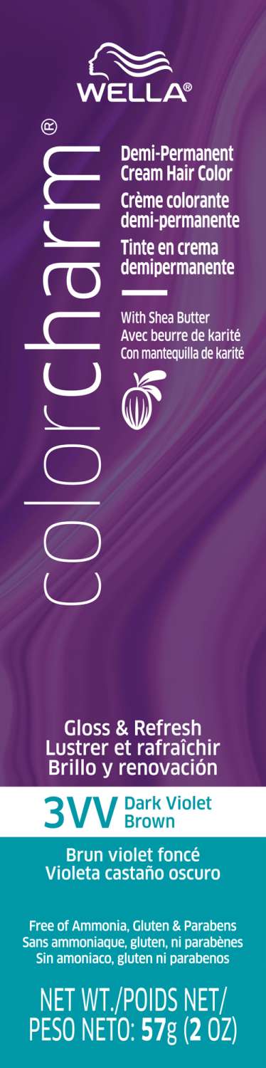 CC CR DEMI 3VV DARK VIOLET BROWN