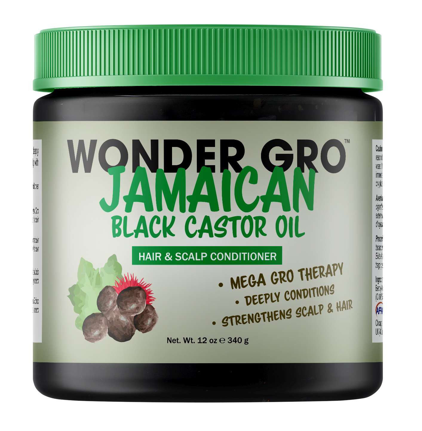 WONDER GRO H/S JAM BLACK CASTOR