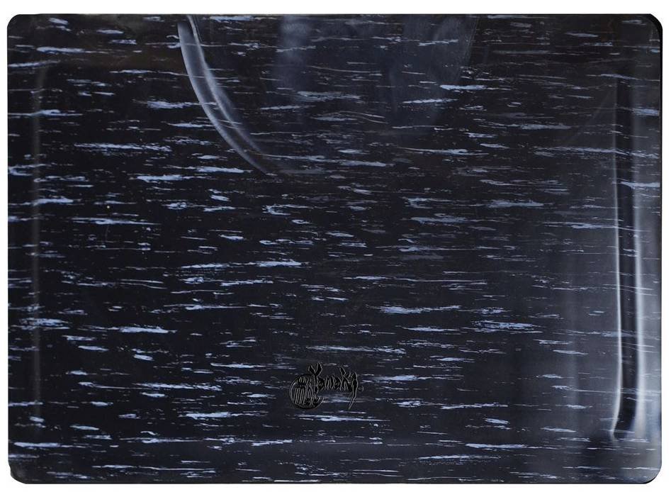 YANAKI CHAIR MAT RECTANGLE BLACK MARBLE