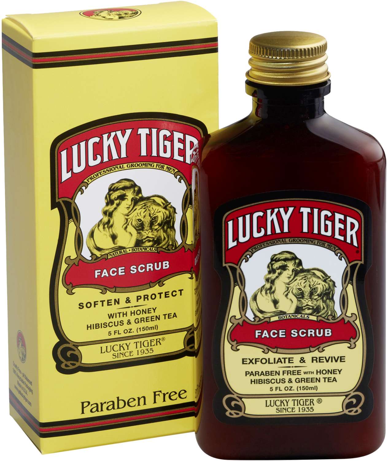 LUCKY TIGER FACE SCRUB