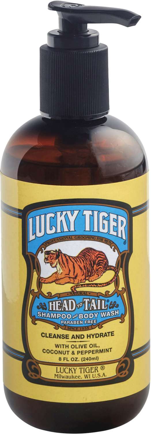 LUCKY TIGER HEAD/TAIL SHAMP