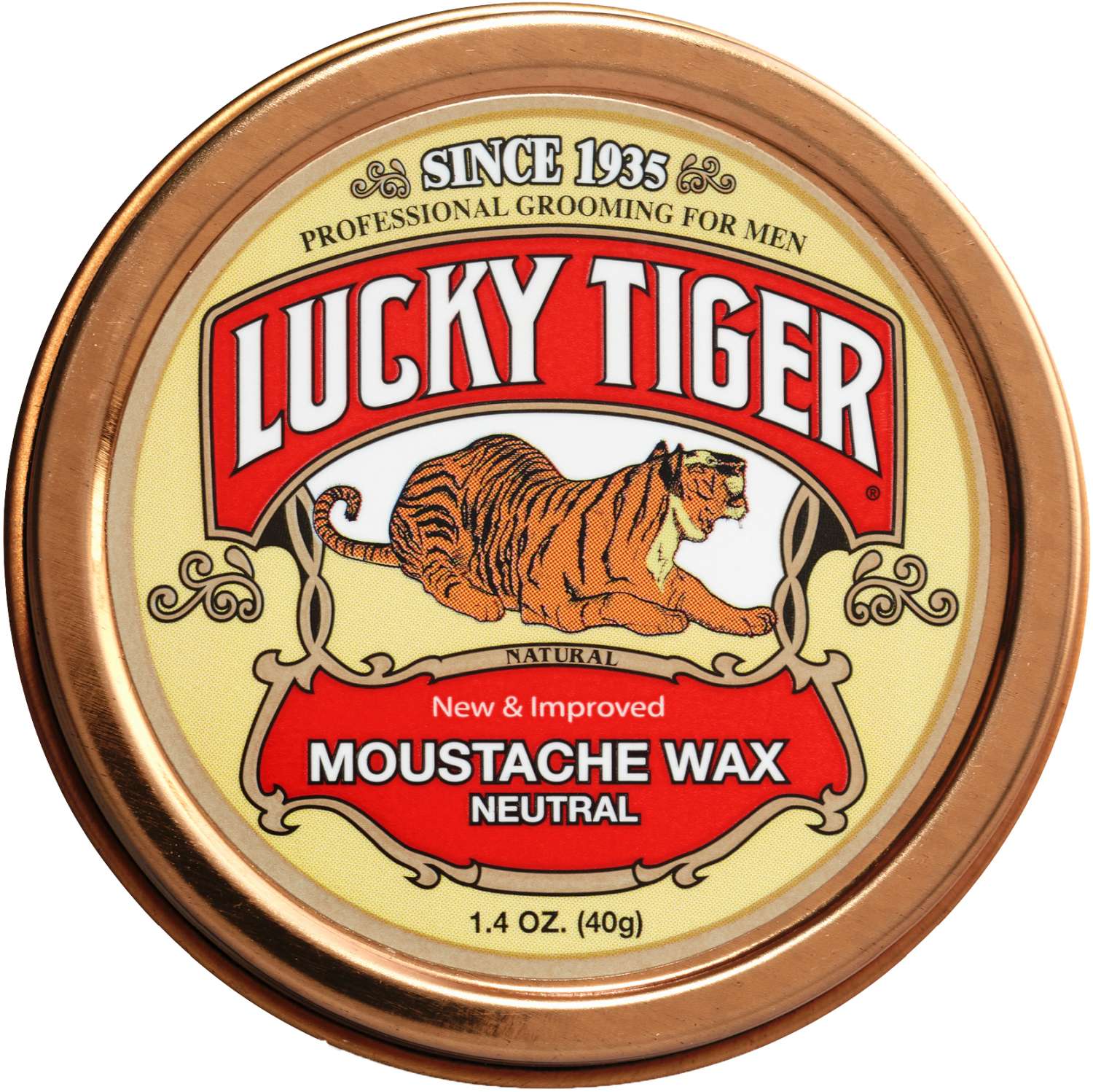 LUCKY TIGER MUSTACHE WAX [NEUT